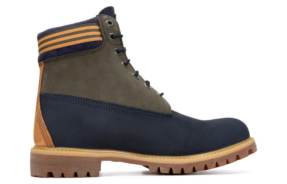 Timberland 6 Inch Waterproof Boot 'Navy Orange' A5ZZF019 - 2