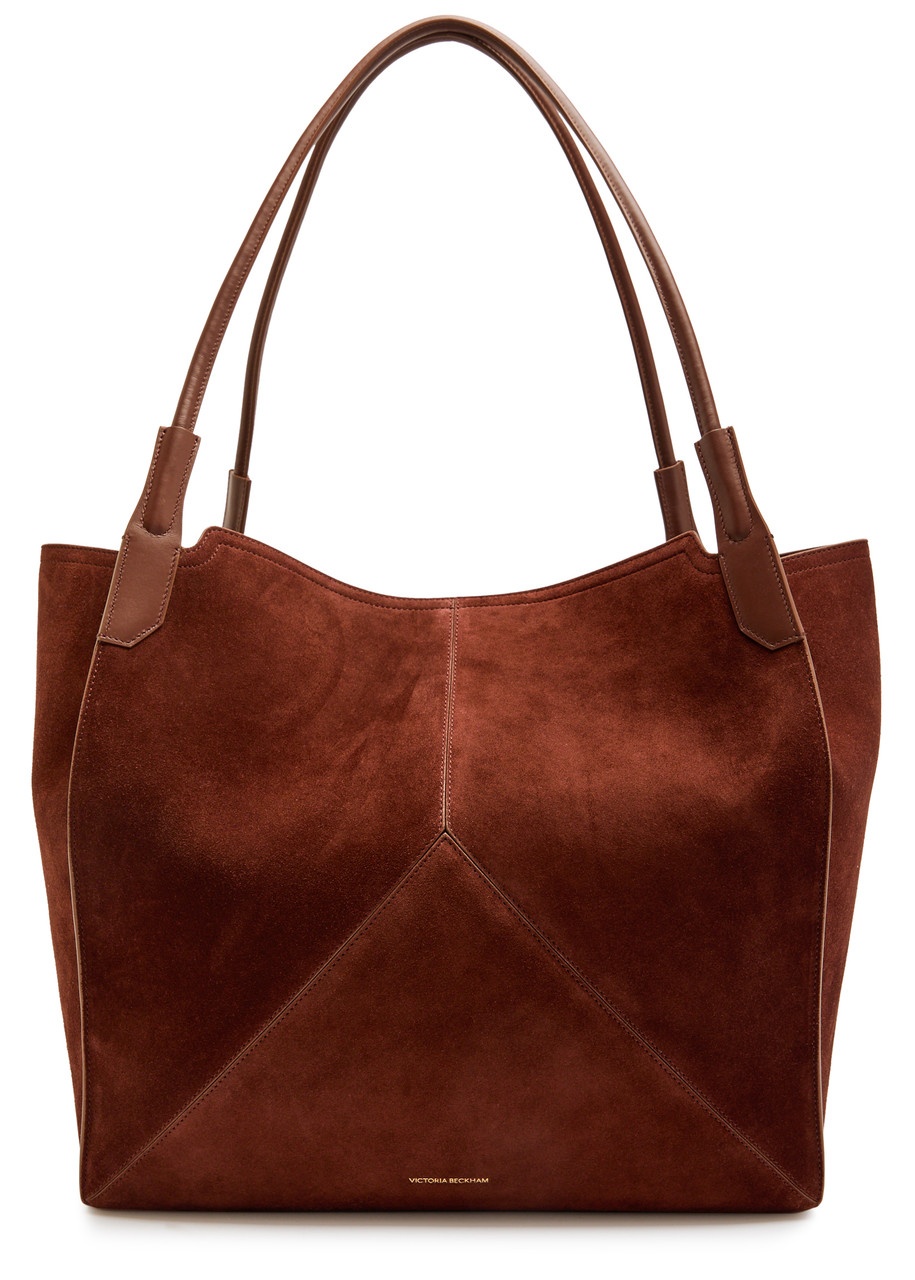 Victoria Beckham Victoria Panelled Suede Tote - 1