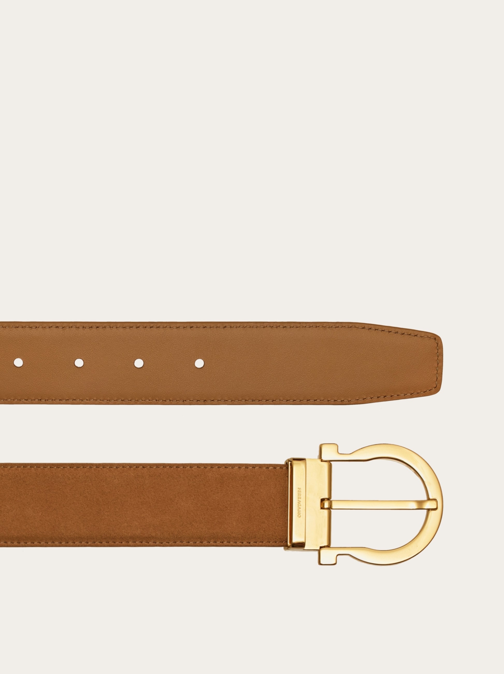 Adjustable Gancini belt - 2
