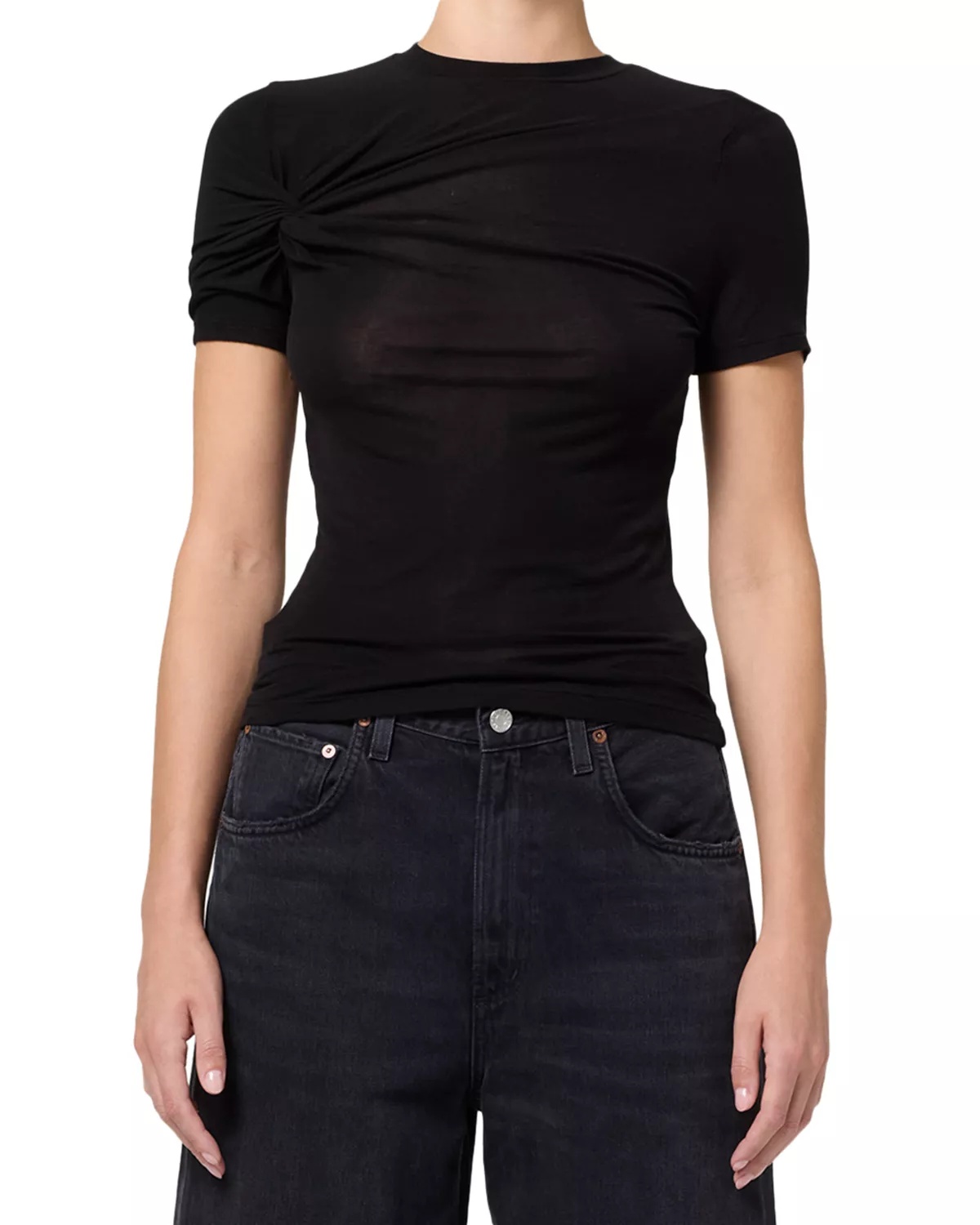 Lissa Twist Crew Tee - 6