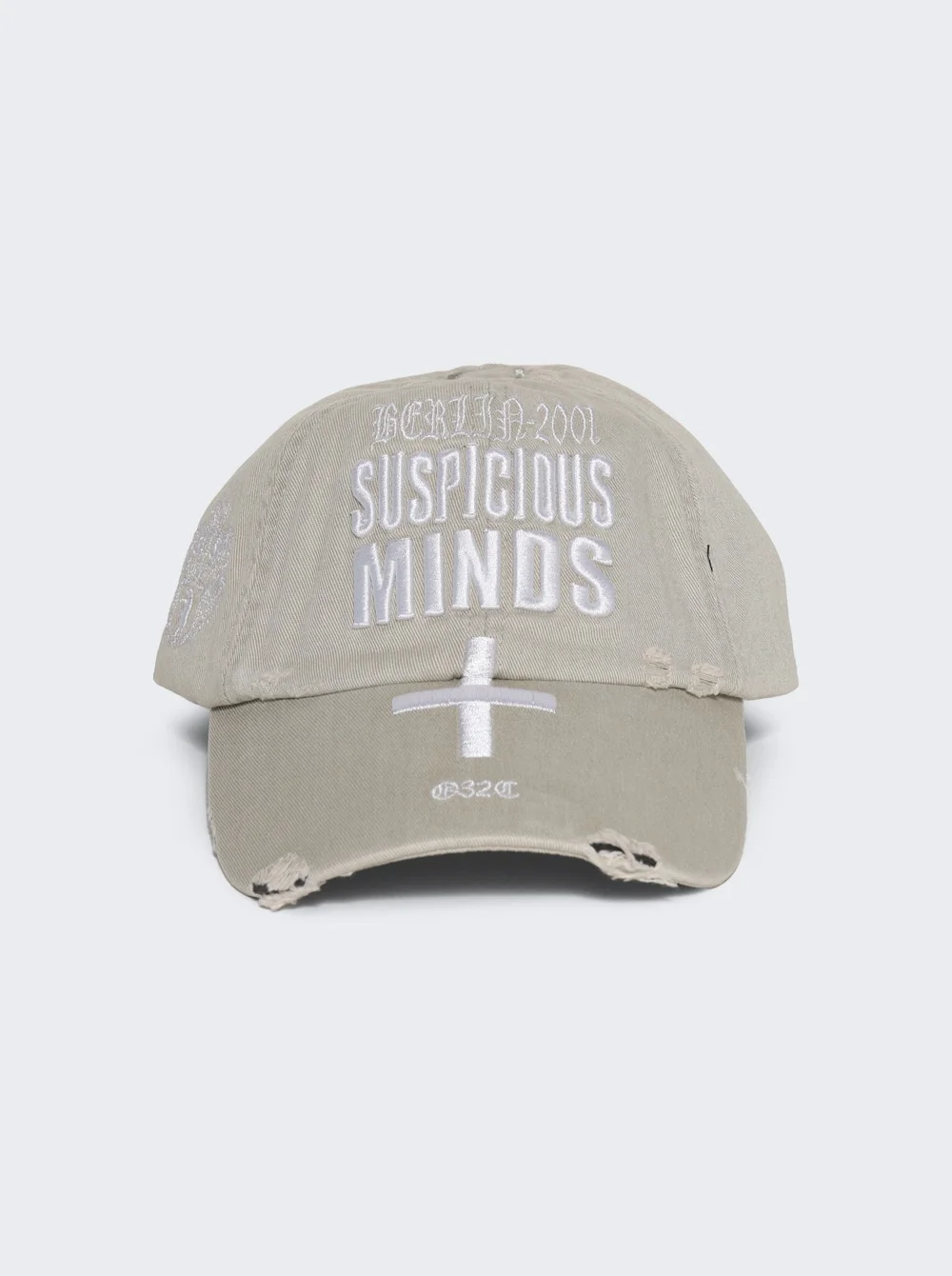 Suspicious Minds Cap Faded Grey - 1