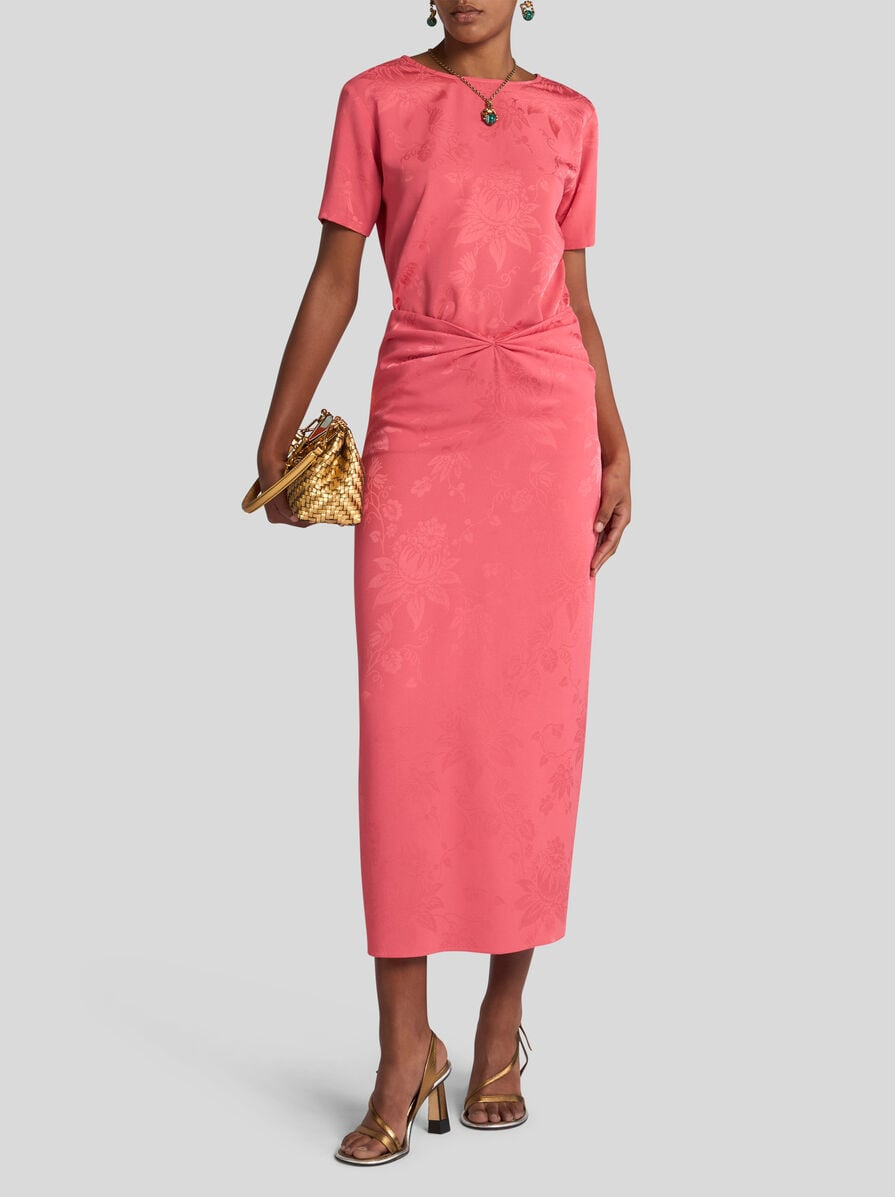 JACQUARD MIDI SKIRT - 4