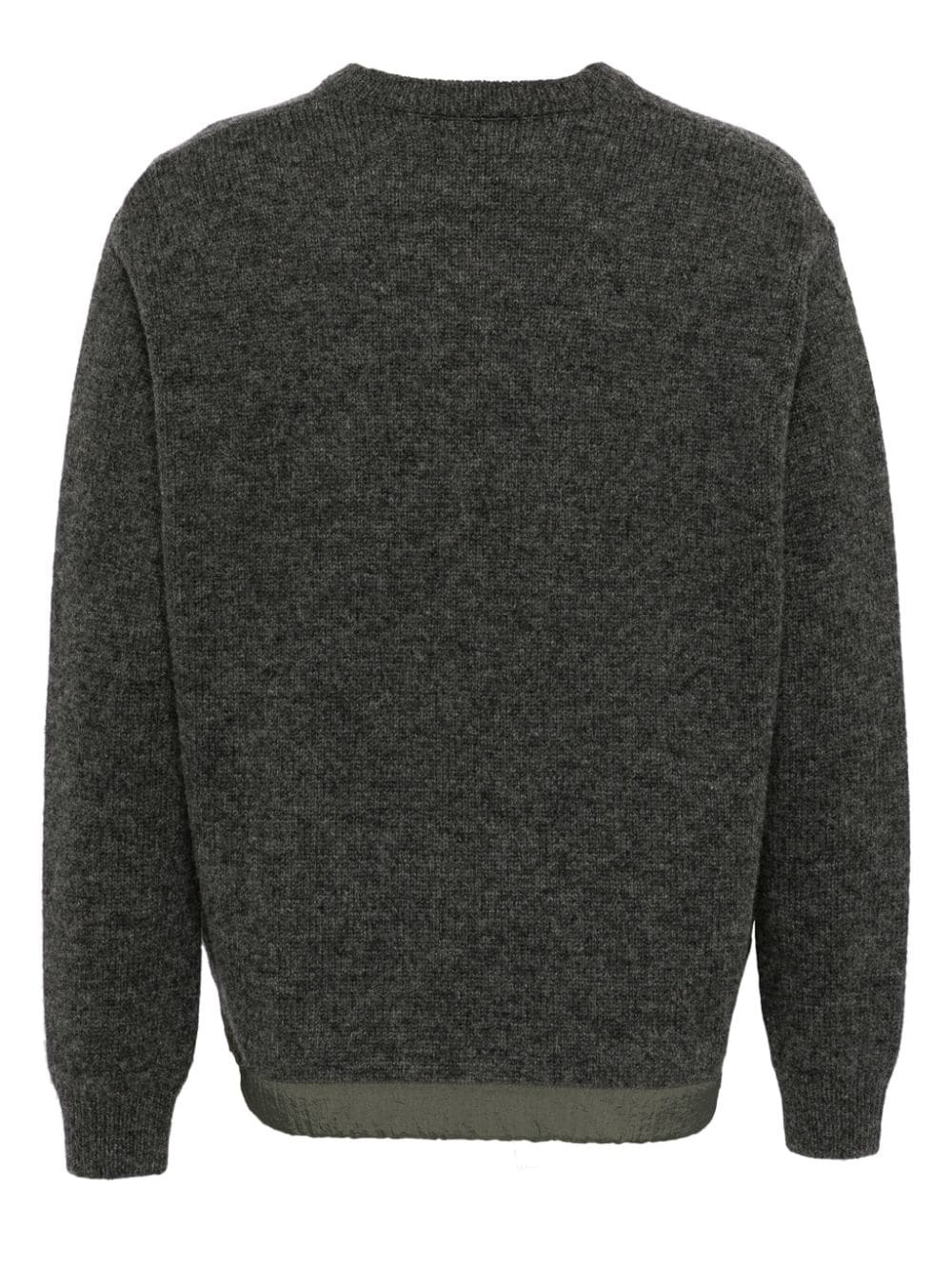 zip-pocket wool jumper - 2