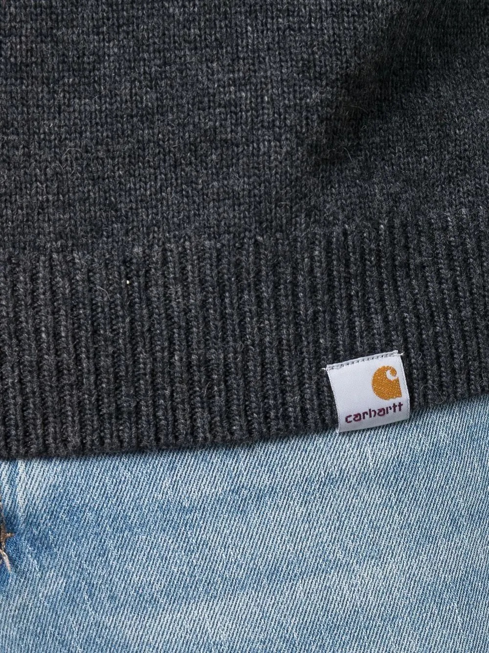 ribbed-knit crew neck sweater - 5