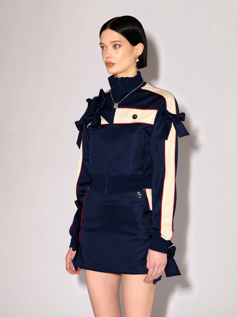 TRACK RIBBON JACKET - 5