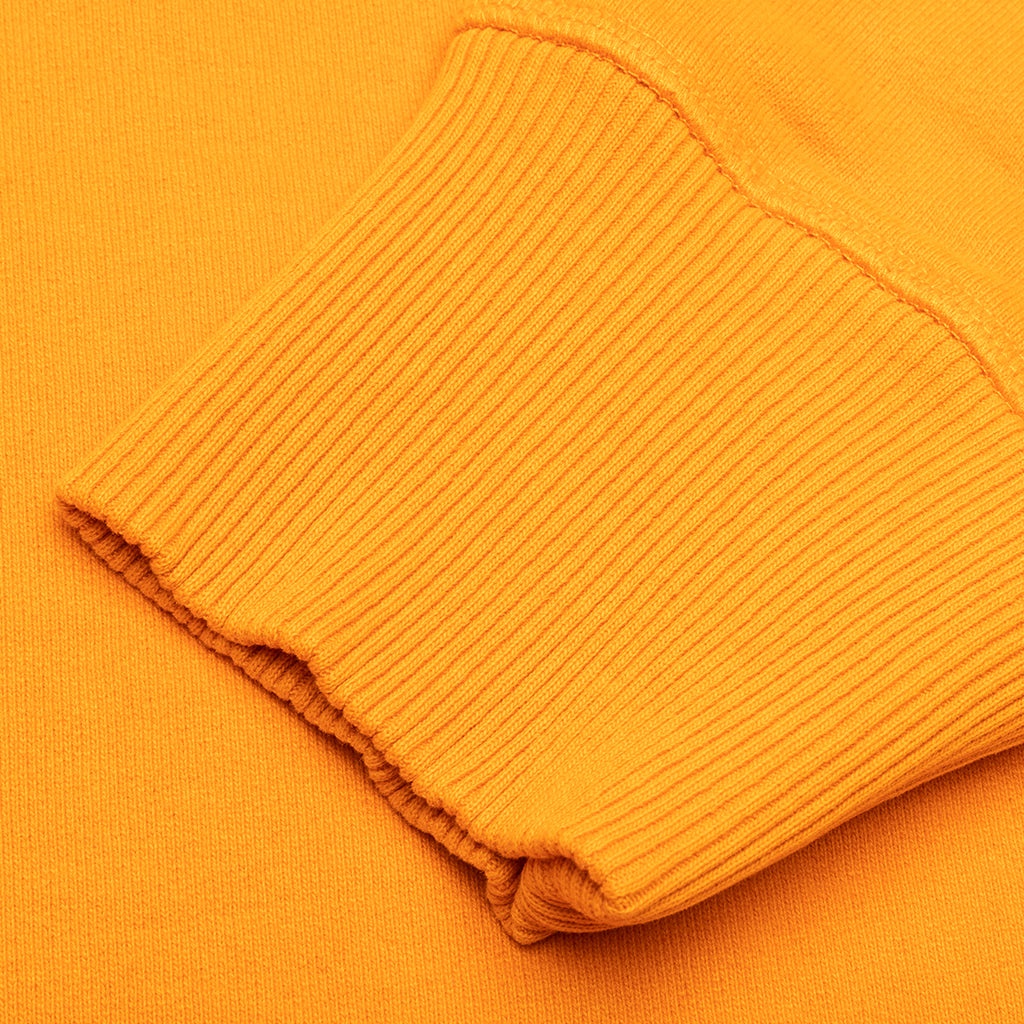 ACNE STUDIOS HOODED SWEATSHIRT - TURMERIC ORANGE - 4