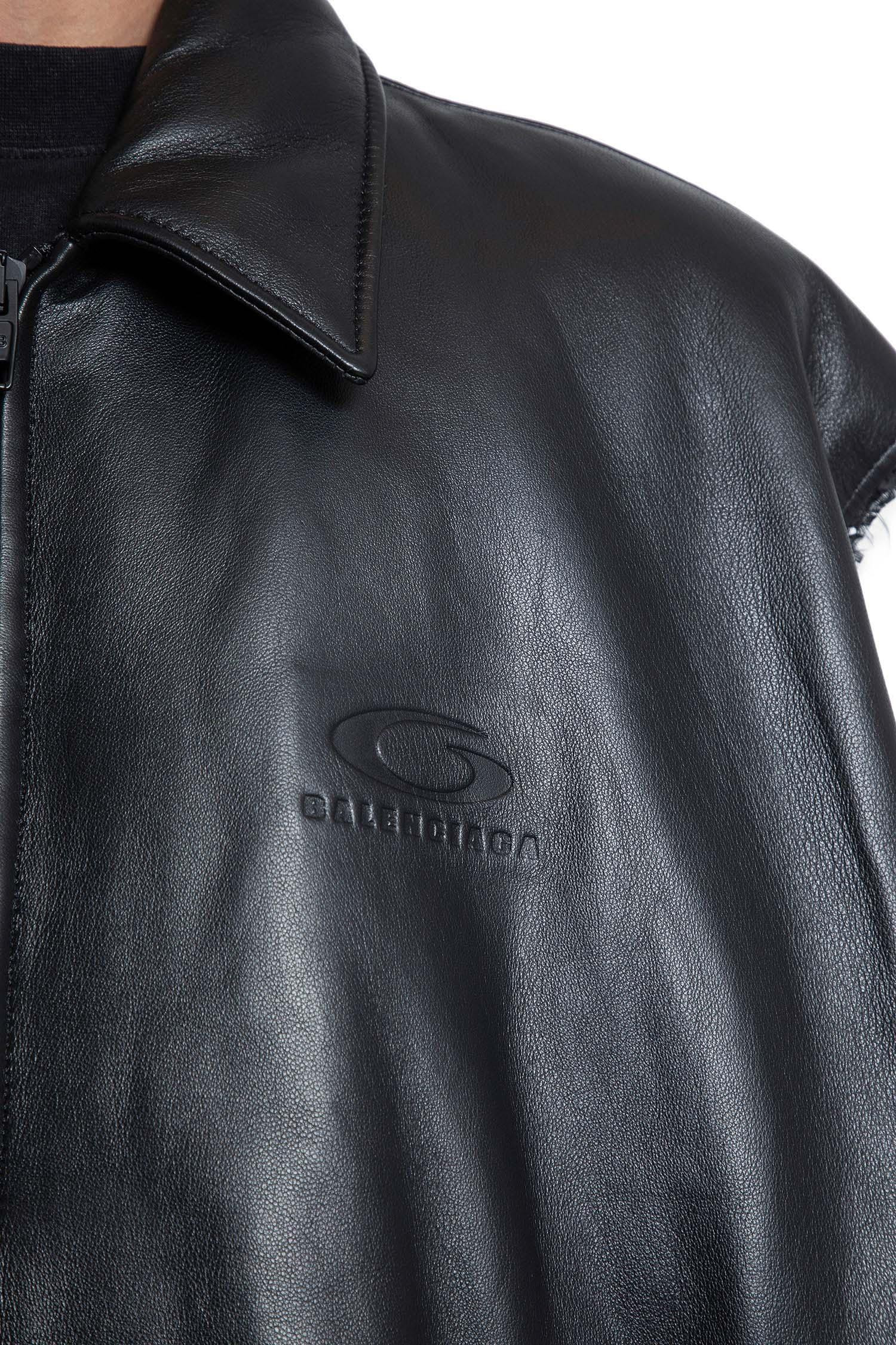 Sleeveless-Bomber-In-Supersoft-Leather - 4