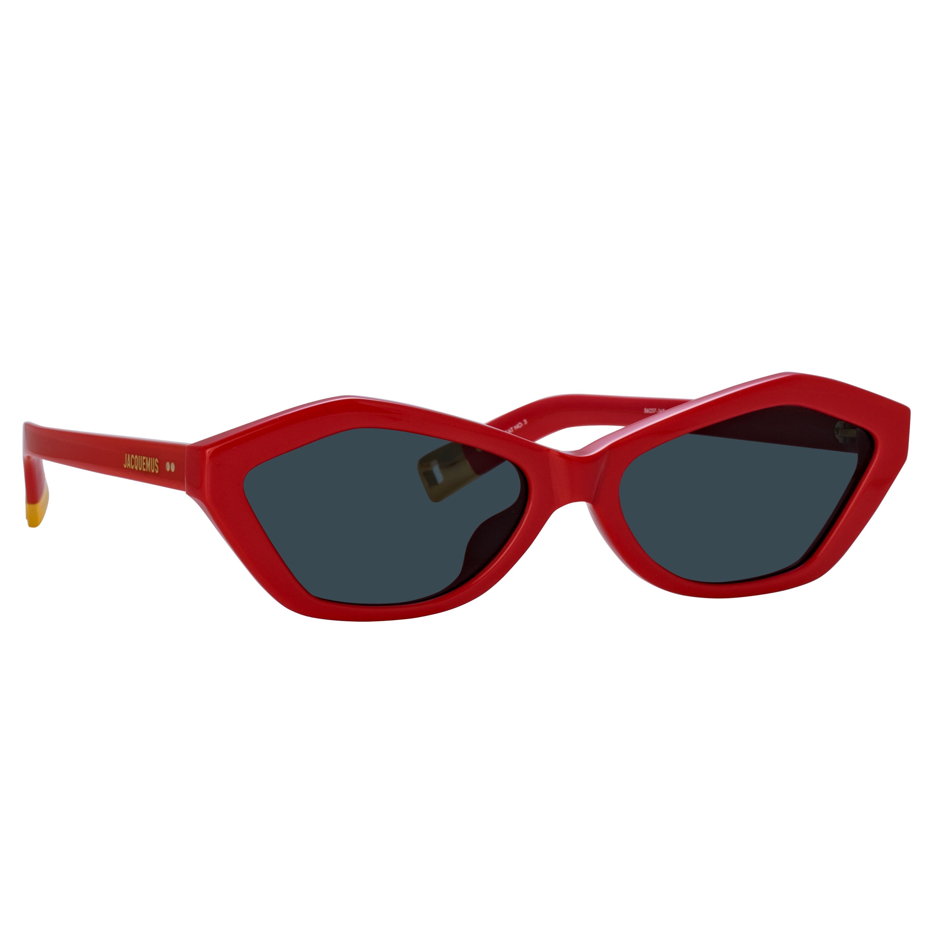 Bambino Angular Sunglasses in Red - 3