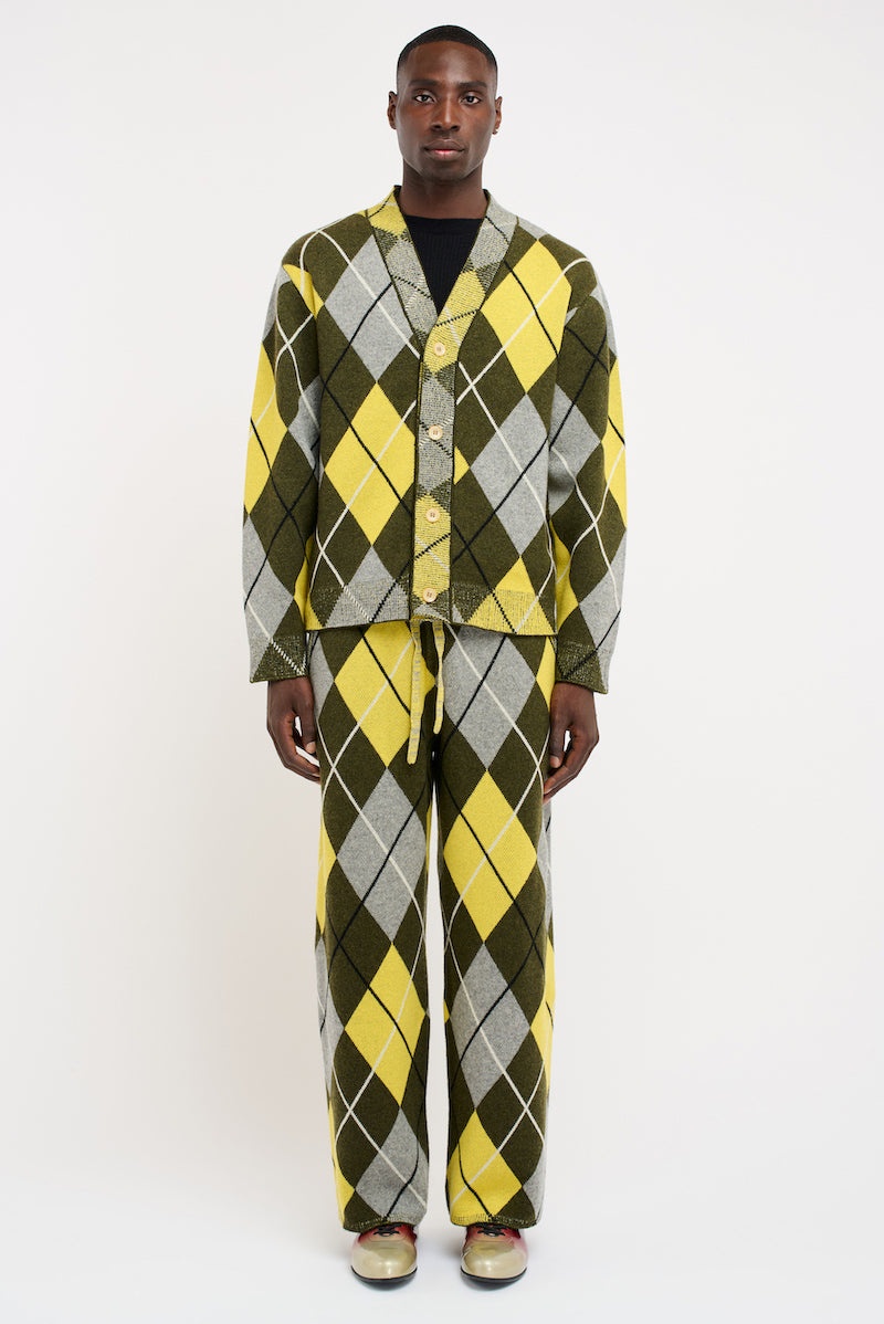 ARGYLE CARDIGAN - 3