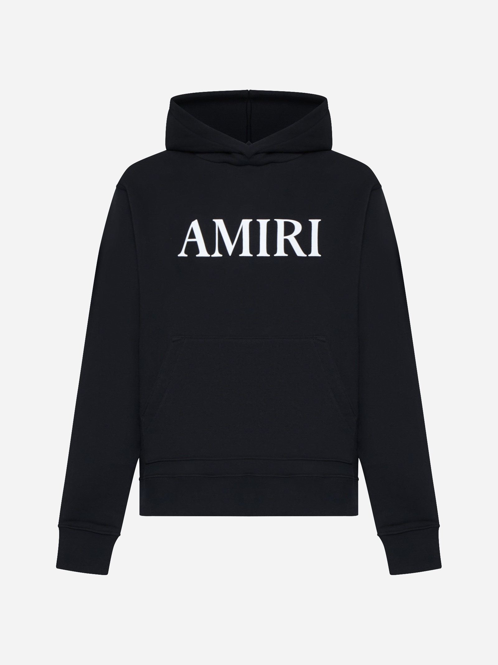 Logo cotton hoodie - 1