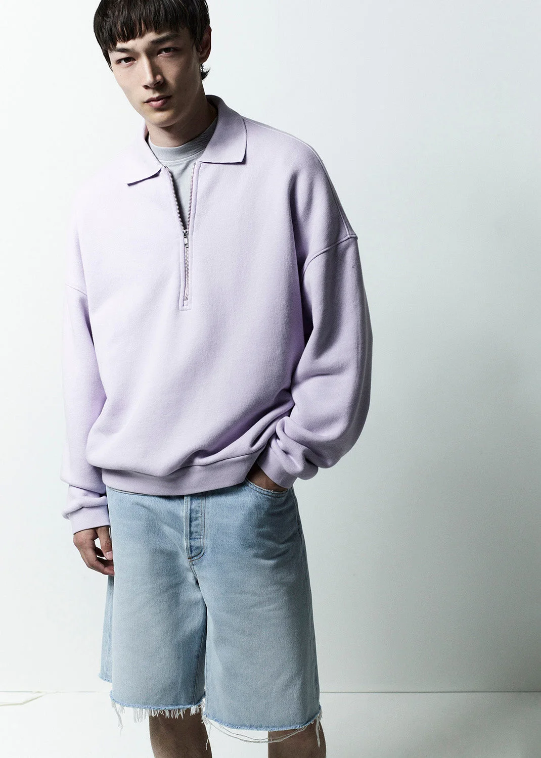 PACE SWEATSHIRT IN ASTER - 1