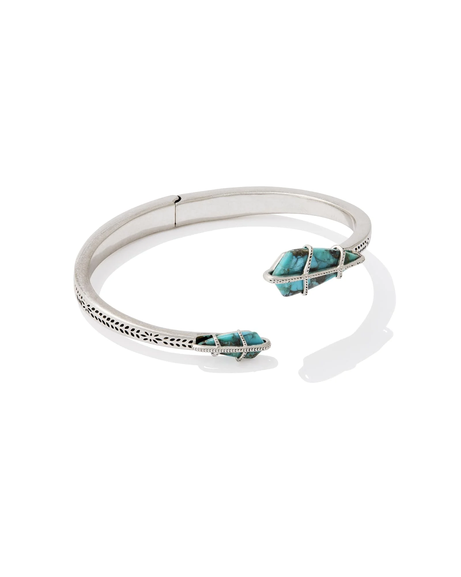 Trinity Vintage Silver Cuff Bracelet - 1
