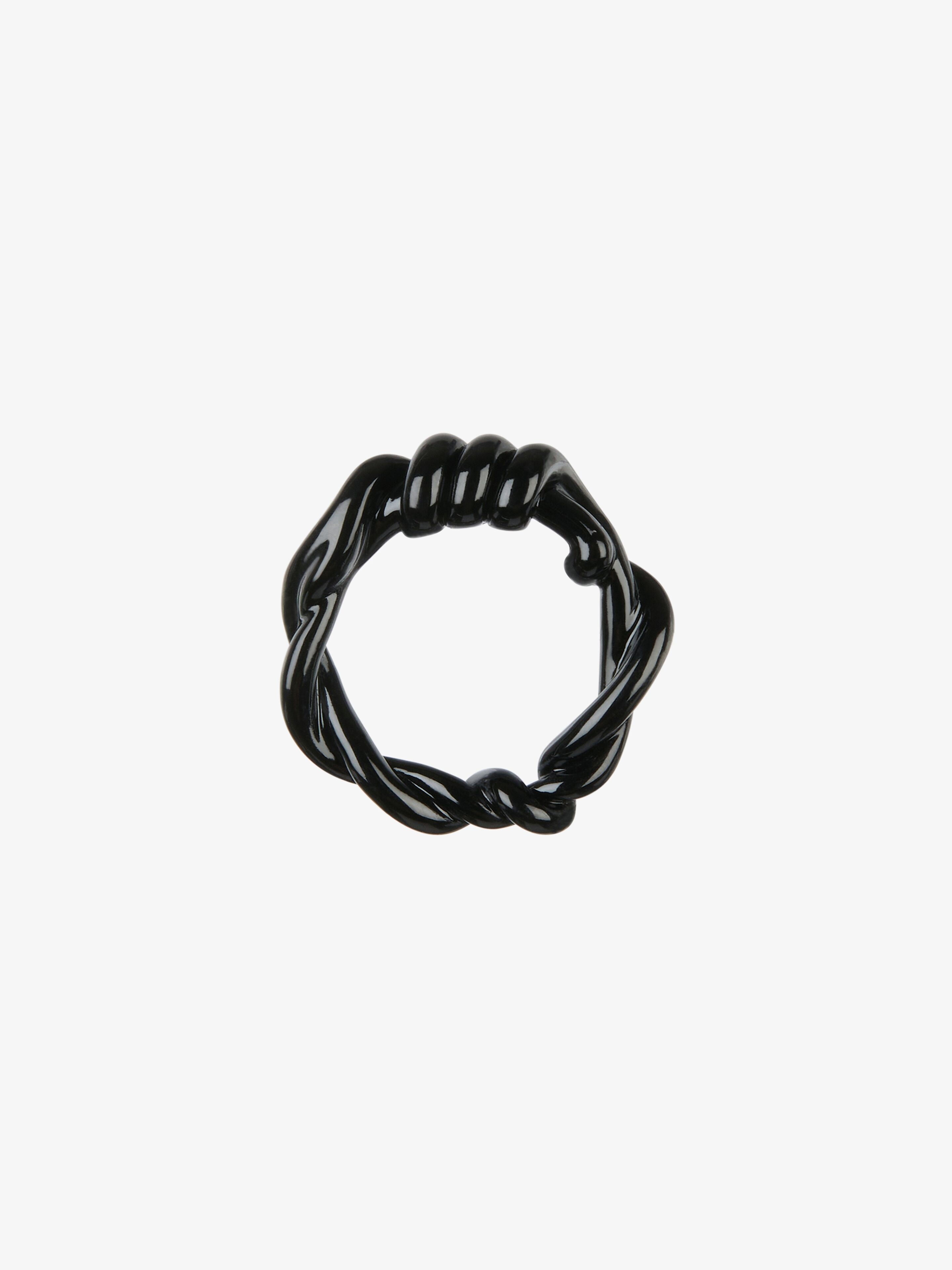 TWISTED RING IN ENAMEL - 2