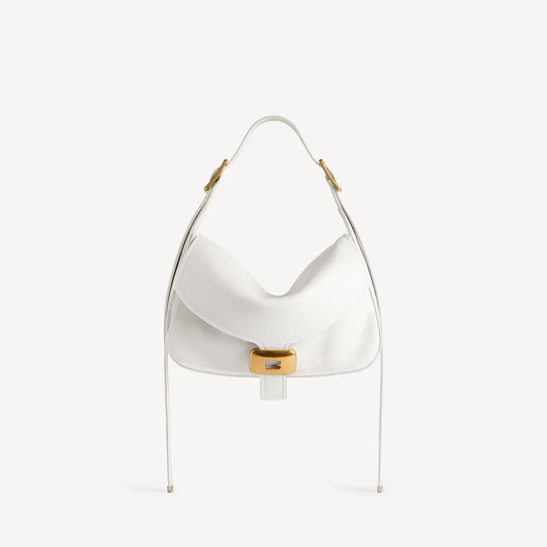 Women's Clicca Shoulder Bag Medium in White Snow - 1