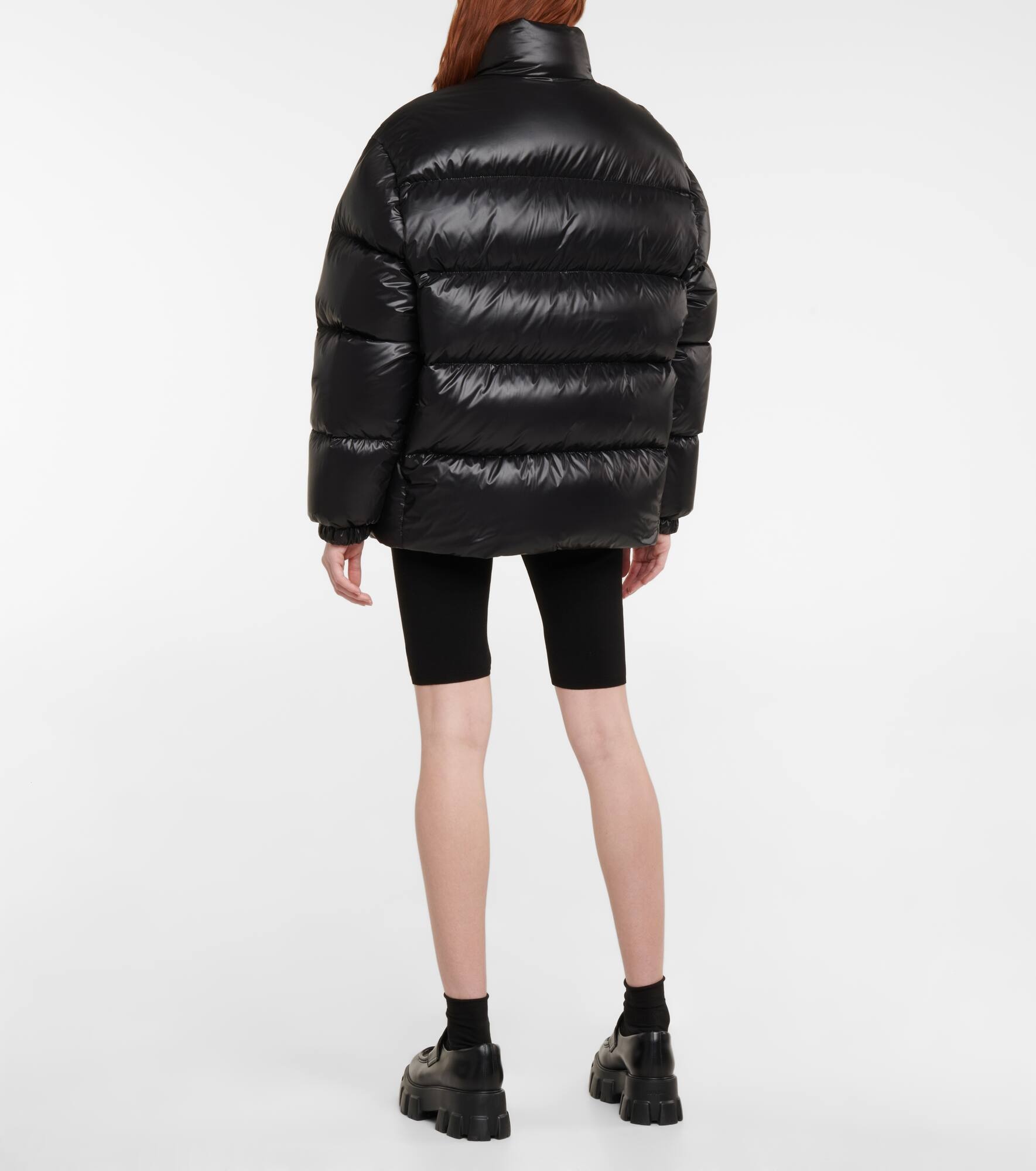 Logo down jacket - 3