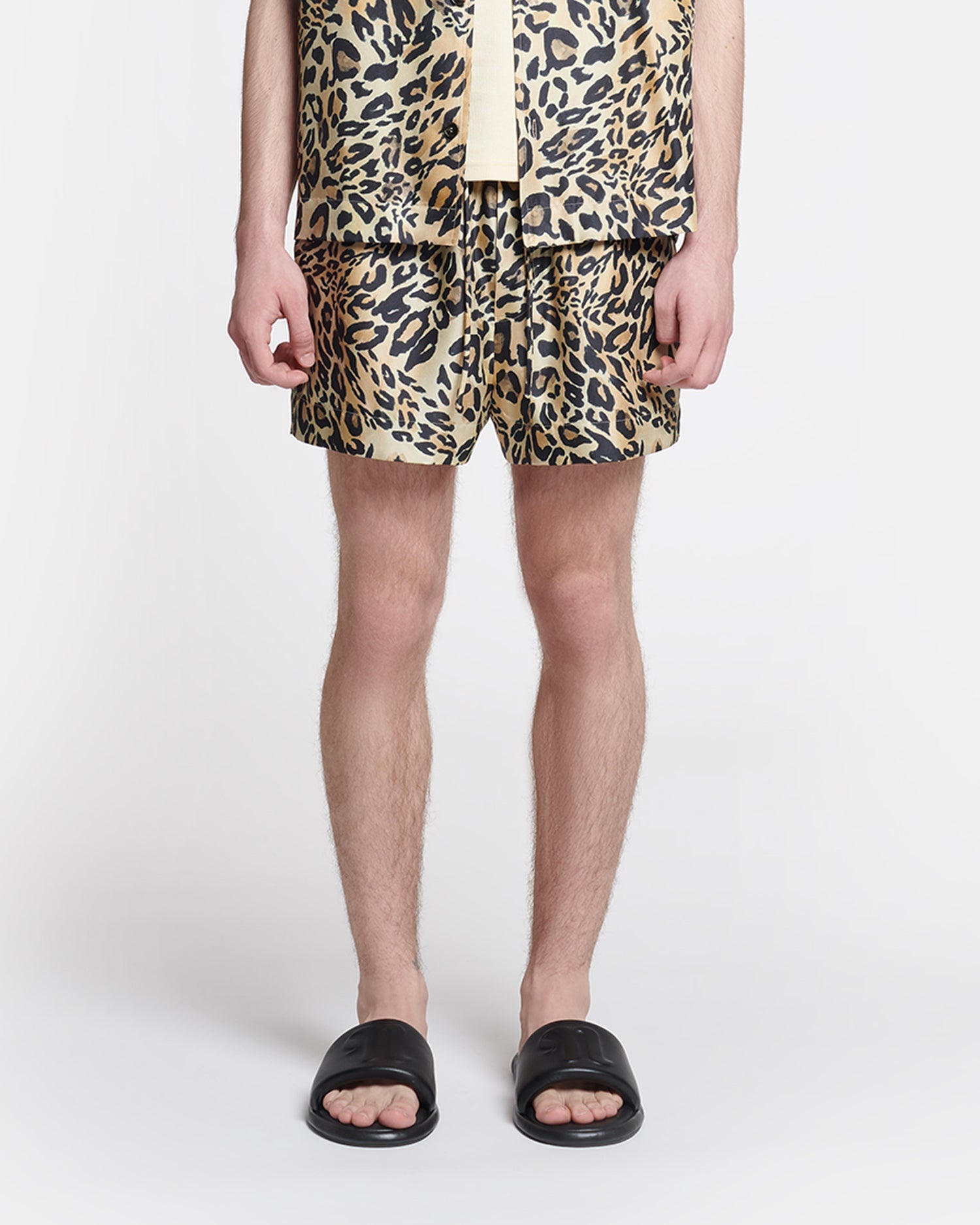 Printed Silk-Twill Shorts - 2