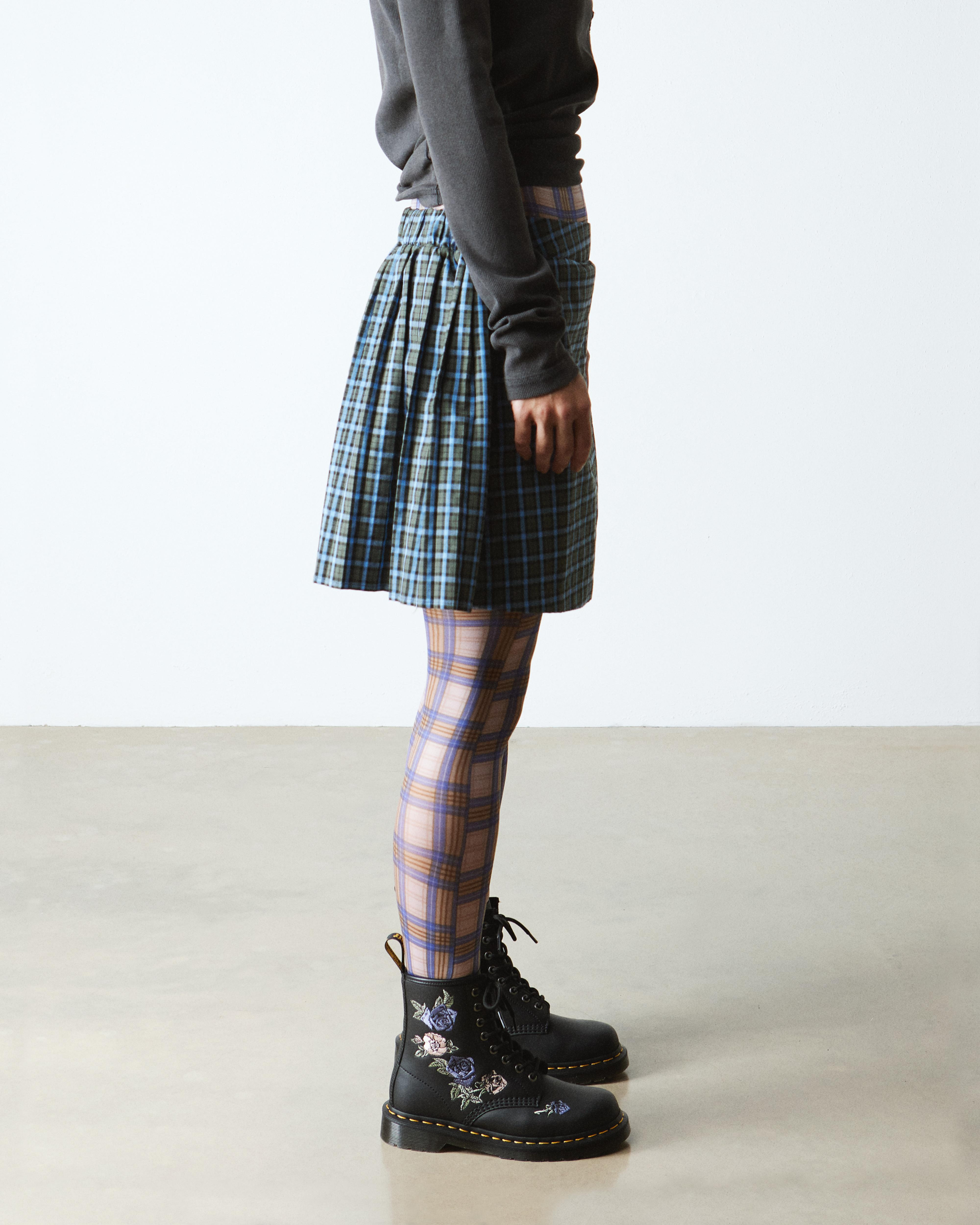 1460 Vonda Floral Reclaimed Leather Boots - 6