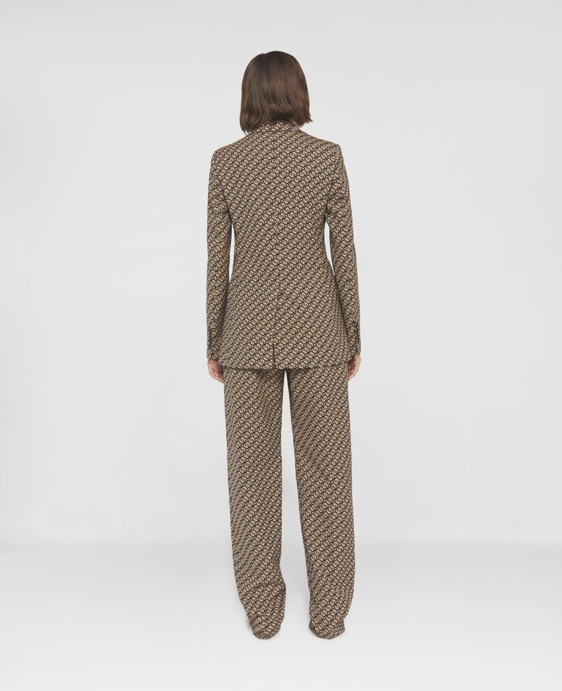 S-Wave Print Single-Breasted Blazer 4