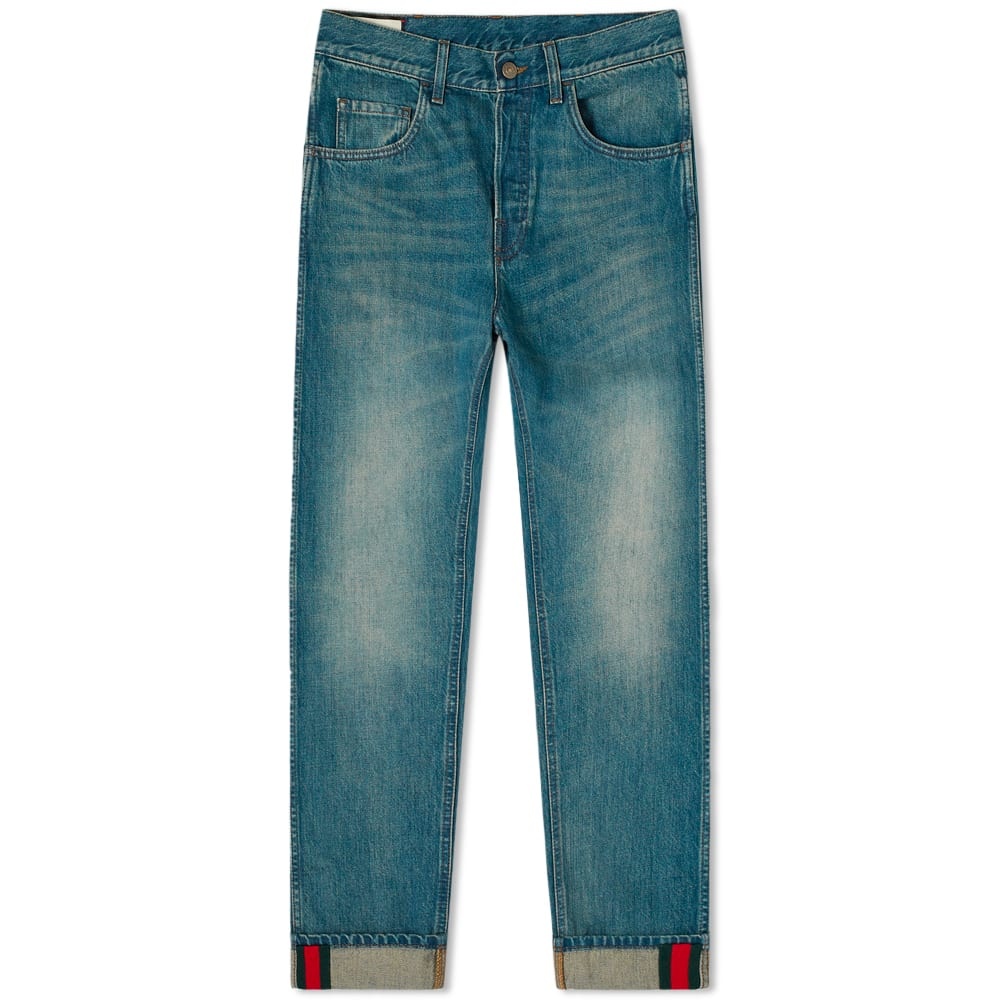 Gucci GRG Selvedge Tapered Fit Jean - 1