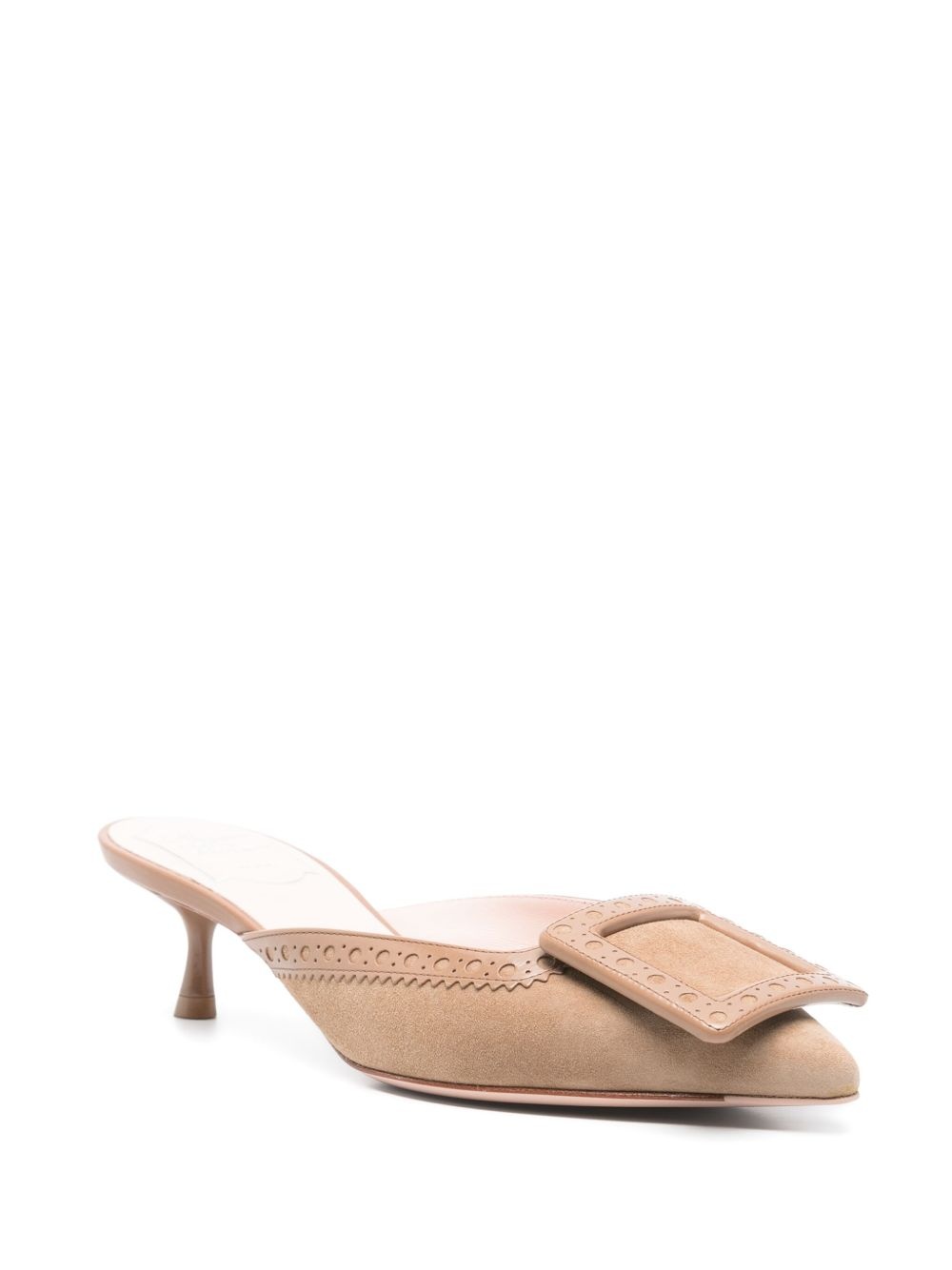 45mm suede mules - 2