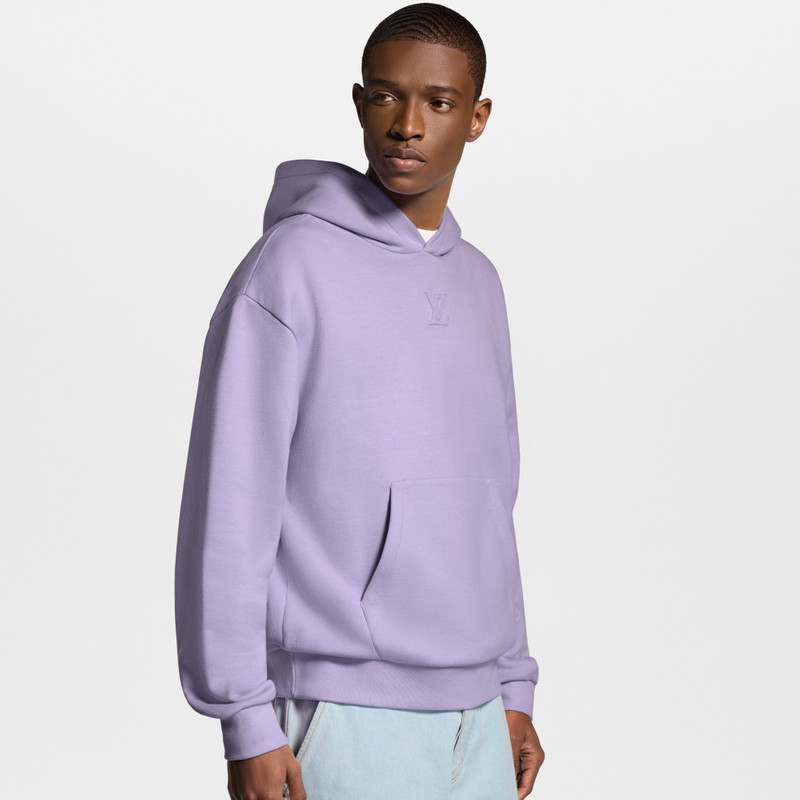 Embossed Signature Cotton Hoodie 2