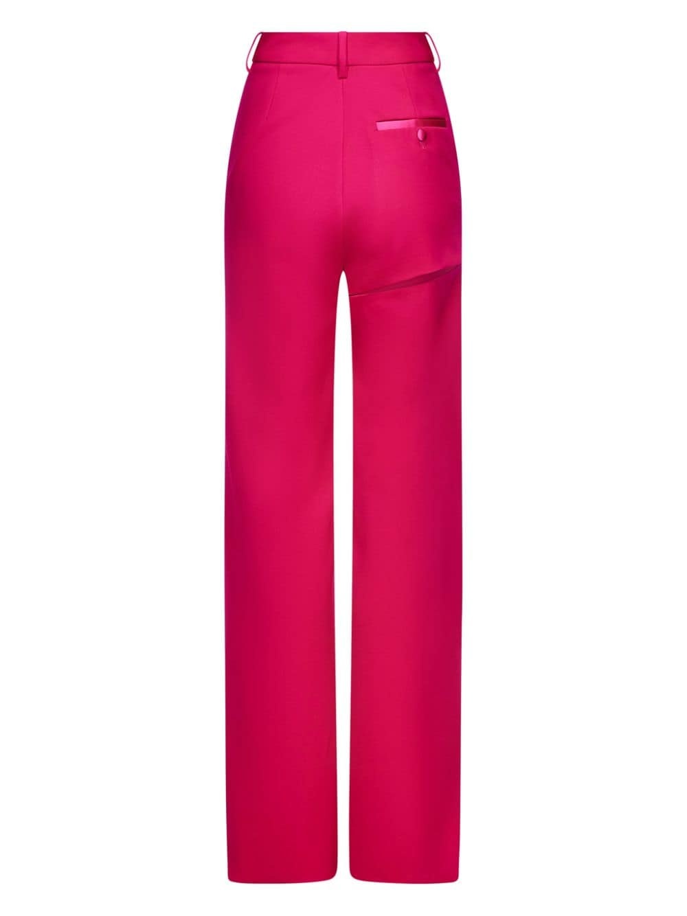 Asymmetric slit trousers - 6