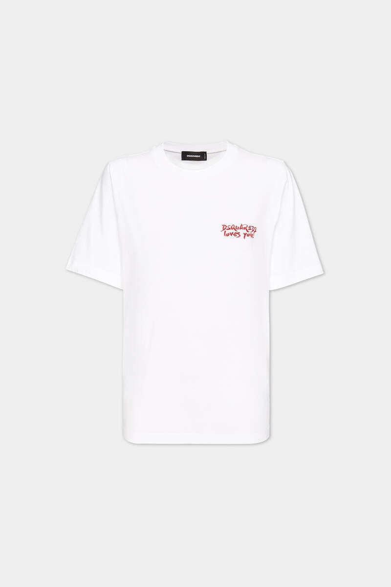 DSQUARED2 LOVES YOU EASY FIT T-SHIRT - 1