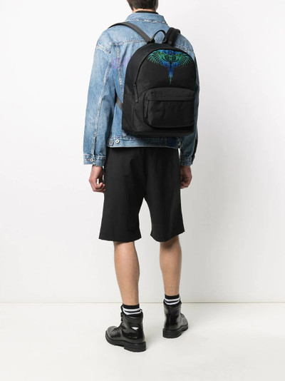 Marcelo Burlon County Of Milan wings print backpack outlook