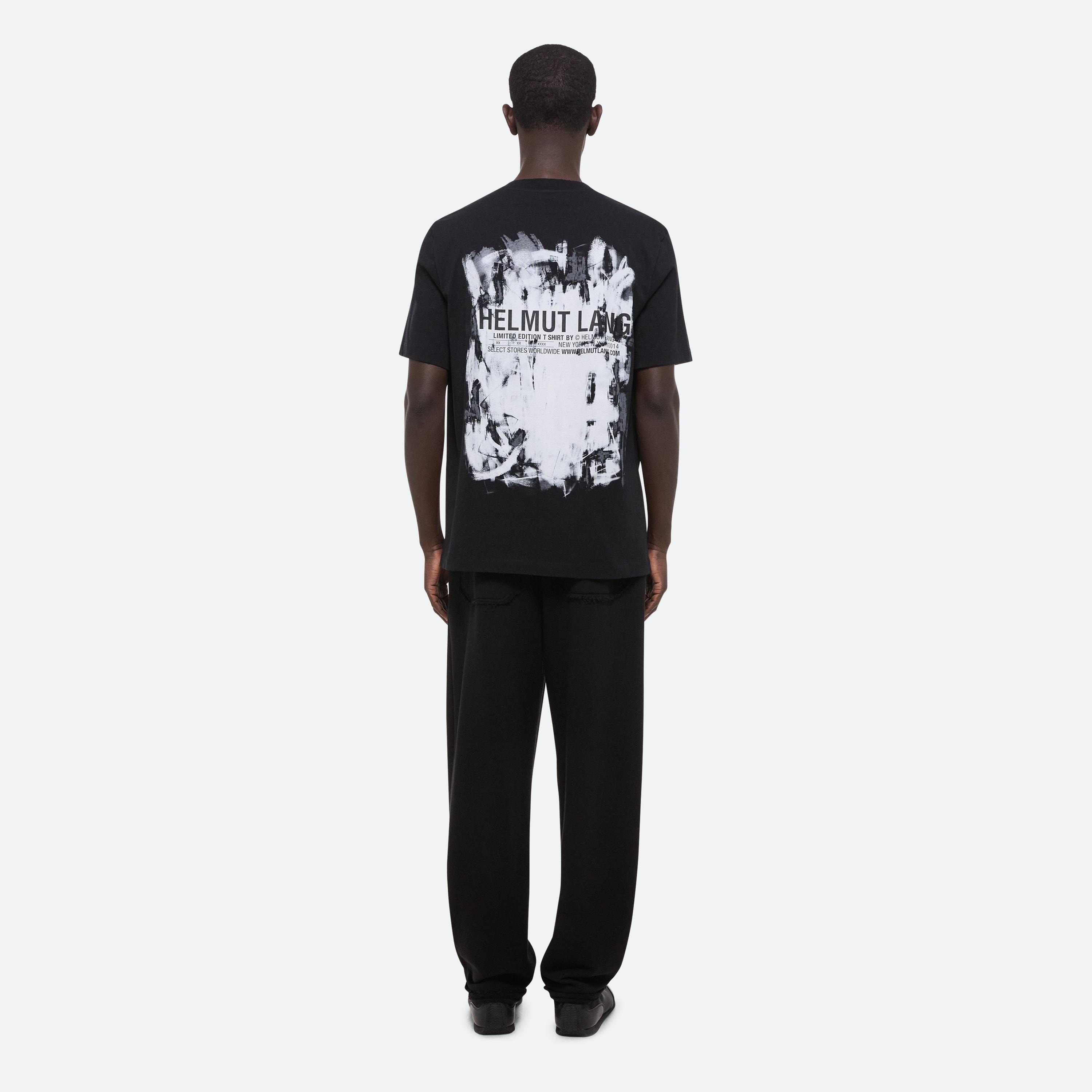 BLACK SCRIBBLE TEE - 5