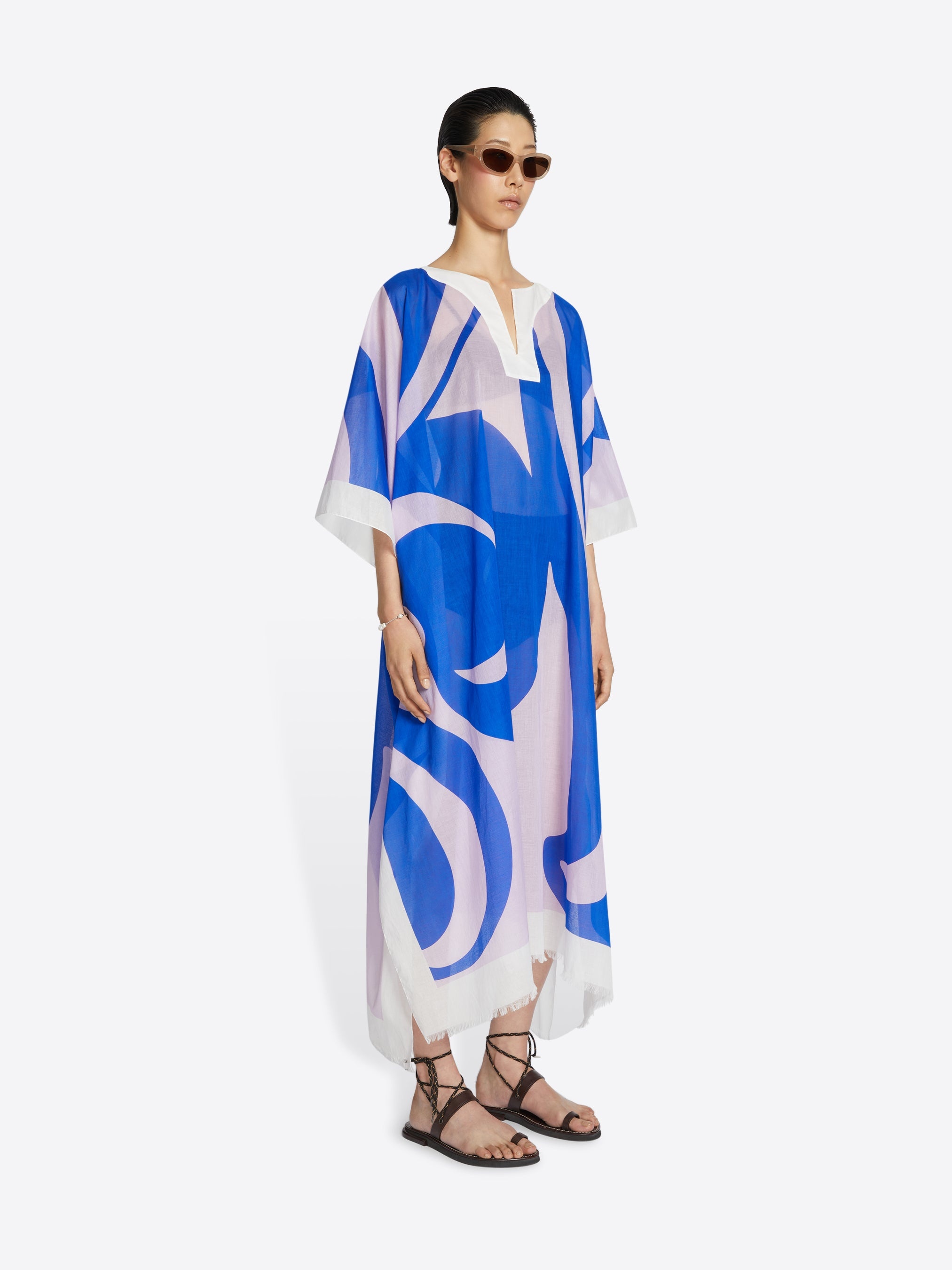 Dries Van Noten COTTON KAFTAN | REVERSIBLE