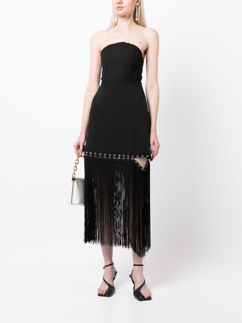 rokh slim-cut panelled bodysuit outlook