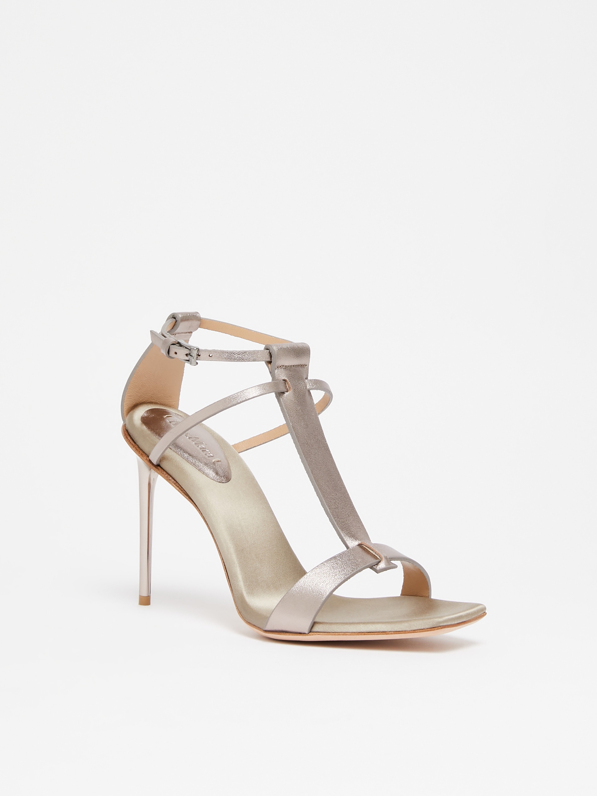TSANDALMETAL Metallic nappa leather sandals - 2