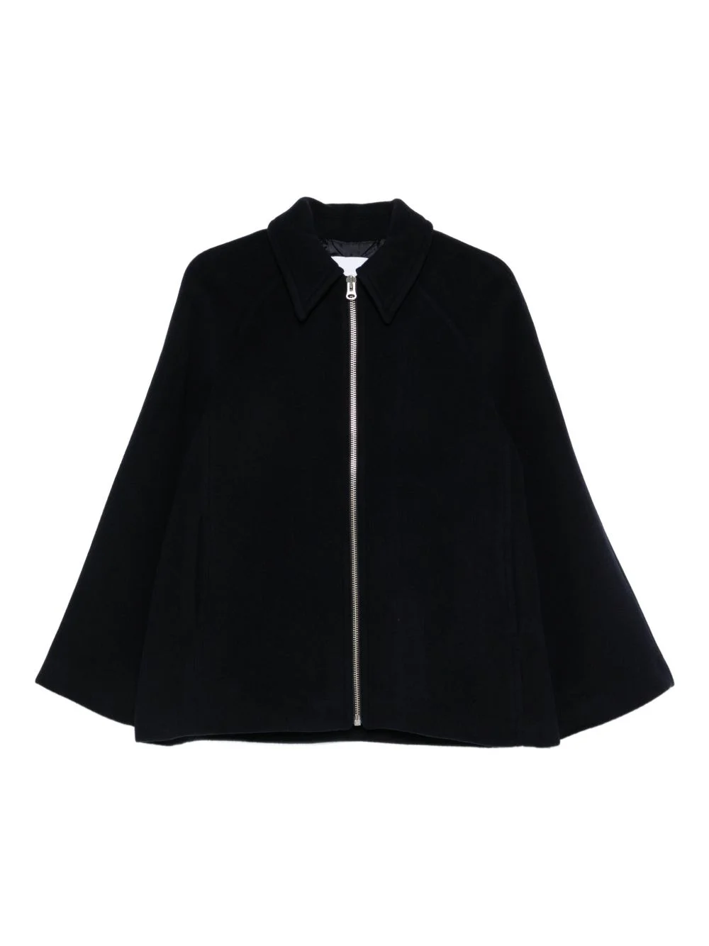 point-collar jacket - 1