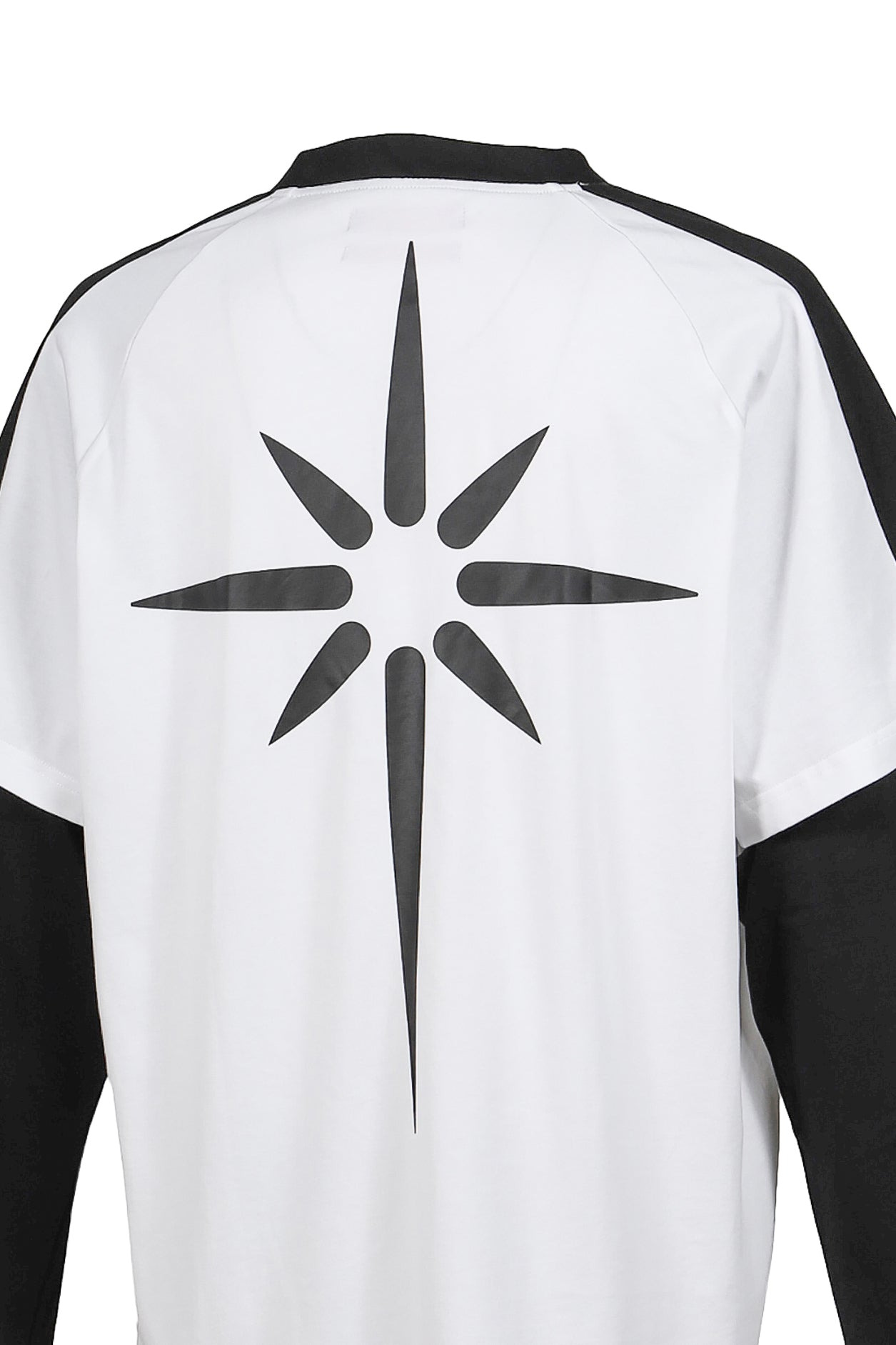 BASEBALL LONGSLEEVE POLO / WHT - 9