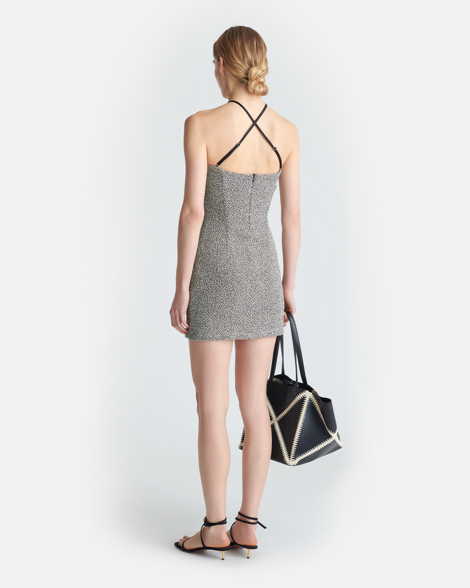 Loopback Cotton Mini Dress - 2