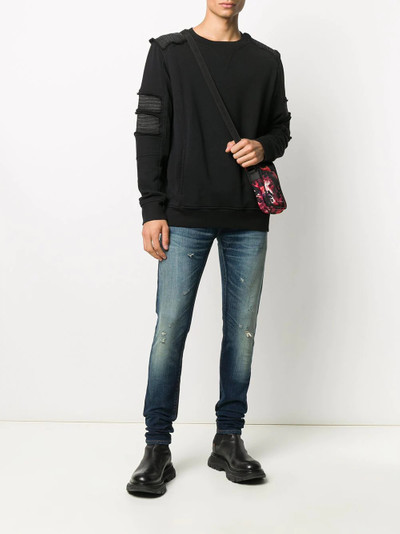 Balmain distressed slim-fit jeans outlook