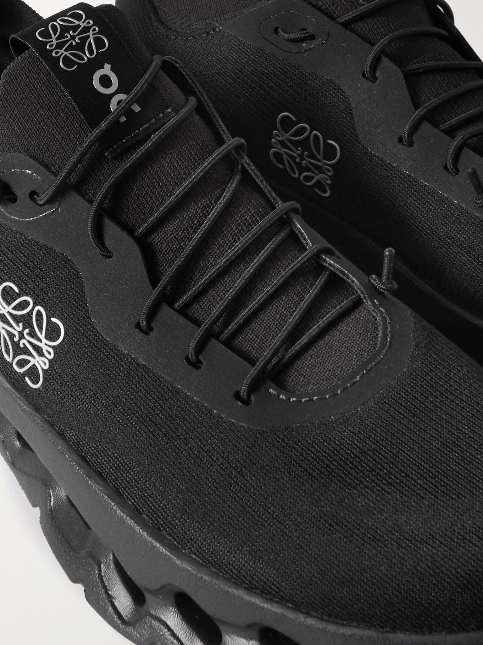 + ON Cloudtilt stretch recycled-knit sneakers Black - 4