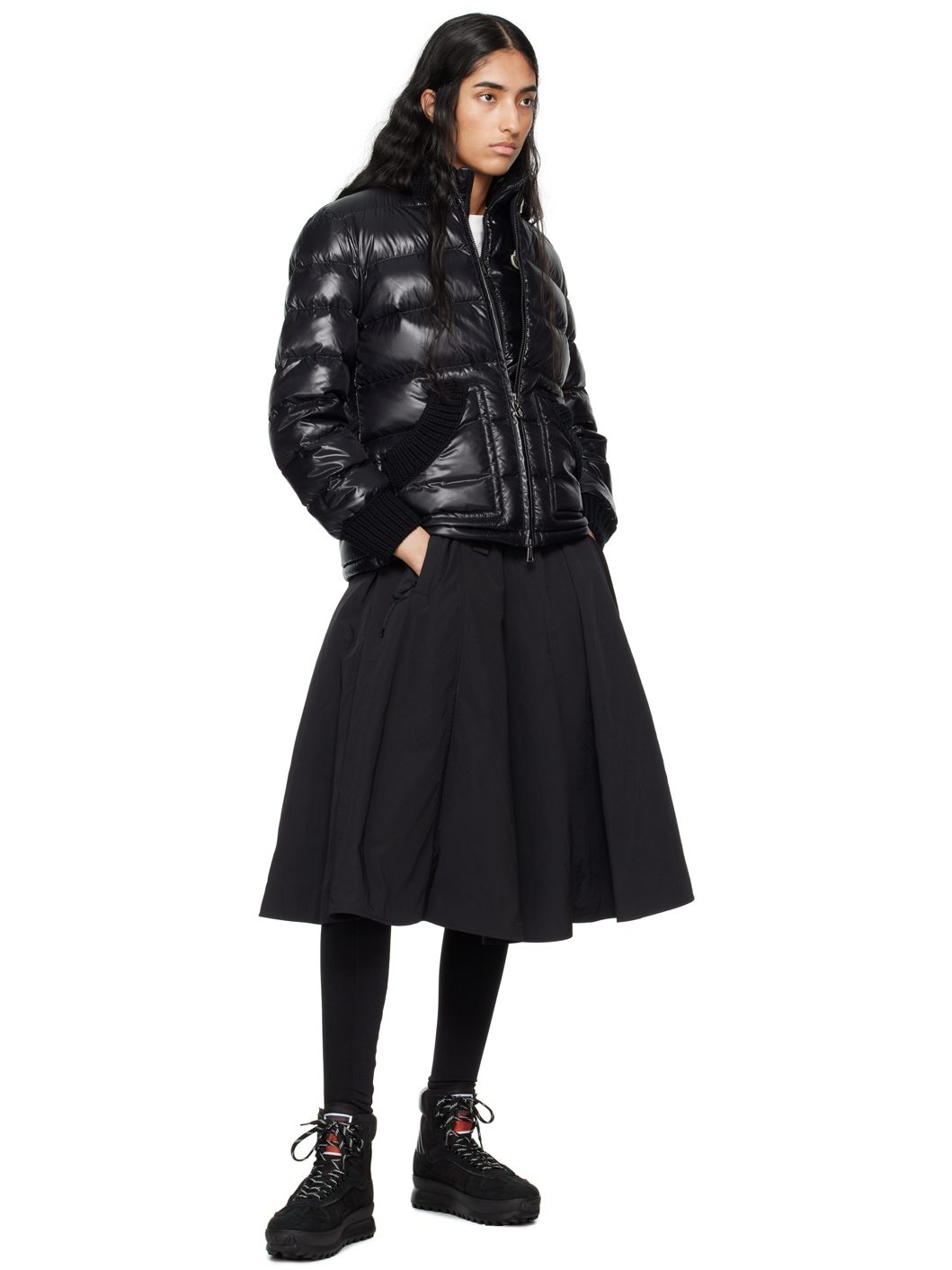 Black Arcelot Short Down Jacket - 5