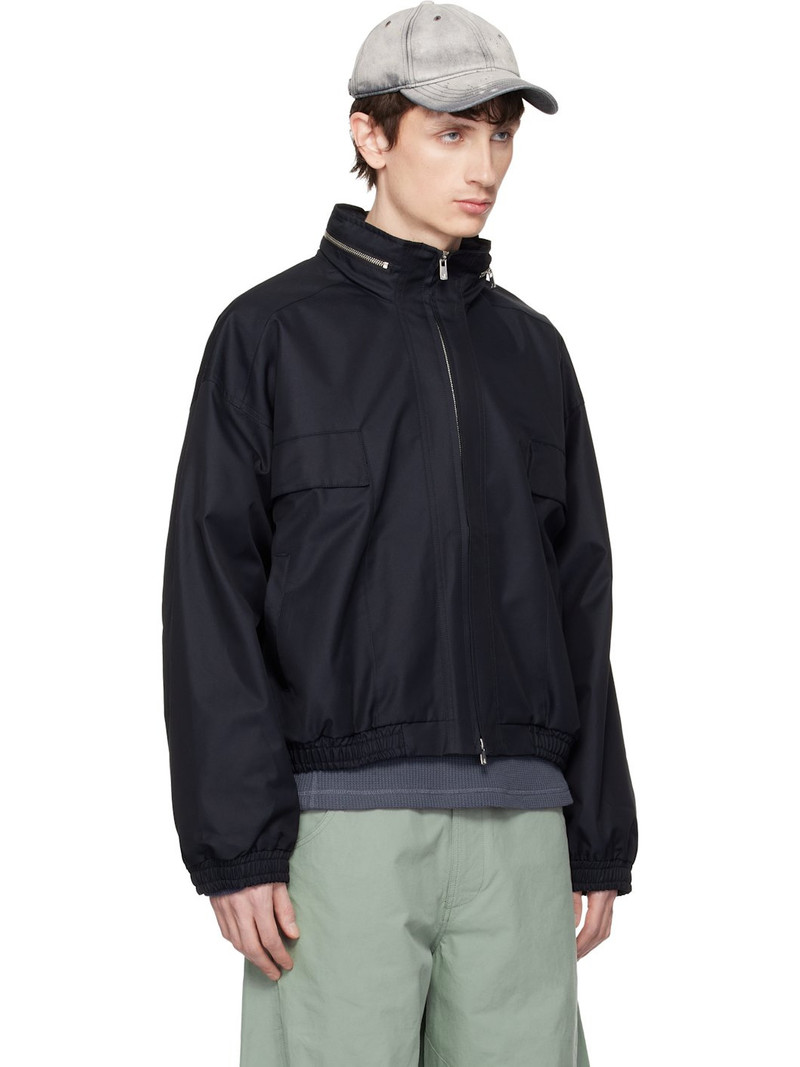 Black Reia Hooded Work Jacket 2