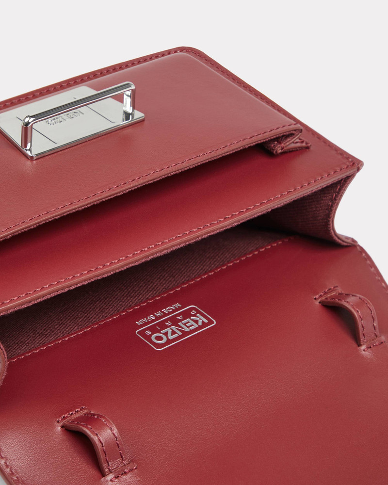 'Rue Vivienne' miniature leather bag with strap 4