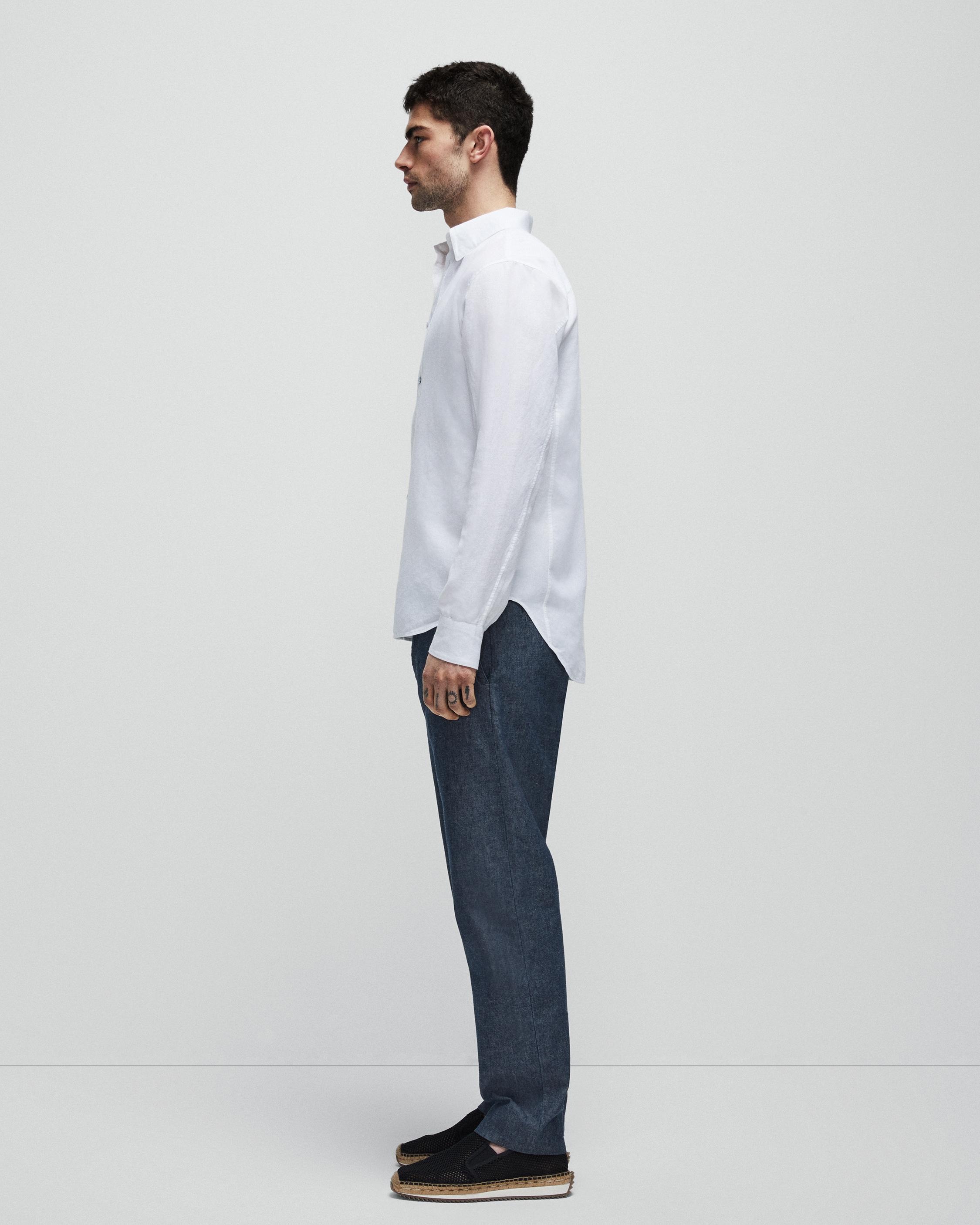 Fit 1 Cotton Linen Zac Shirt
Relaxed Fit Button Down Shirt - 5