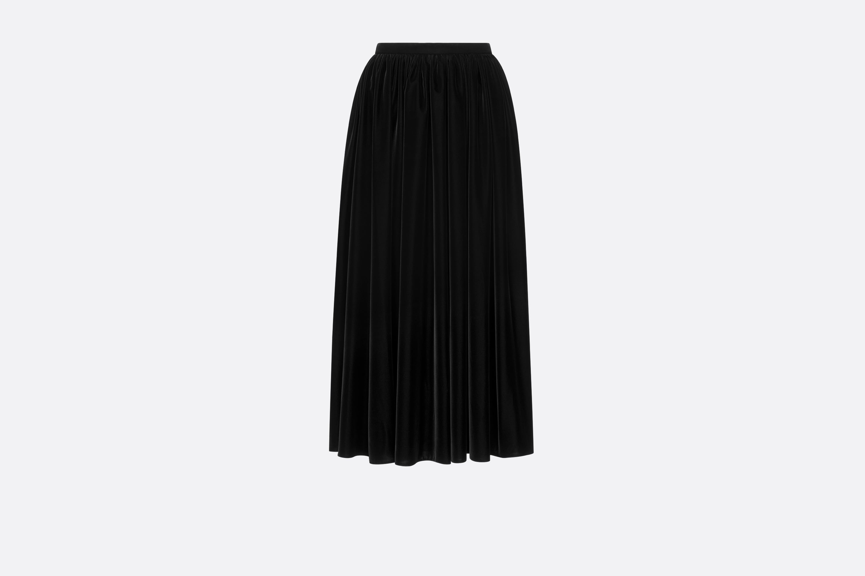 Flared Mid-Length Skirt - 1