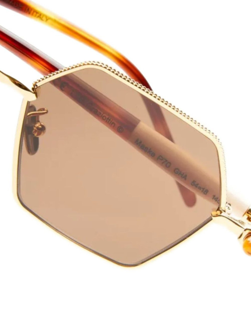 geometric-frame sunglasses 3