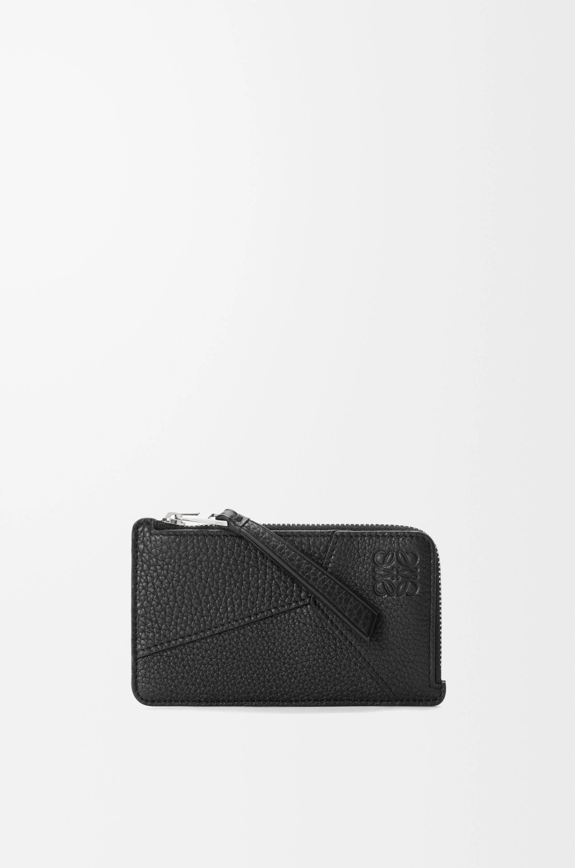 Puzzle coin cardholder in supple grained calfskin - 1