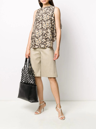 Stella McCartney daisy-print sleeveless top outlook