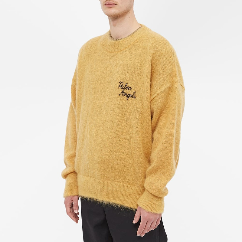 Palm Angels Palm Angels Back Palm Mohair Knit outlook