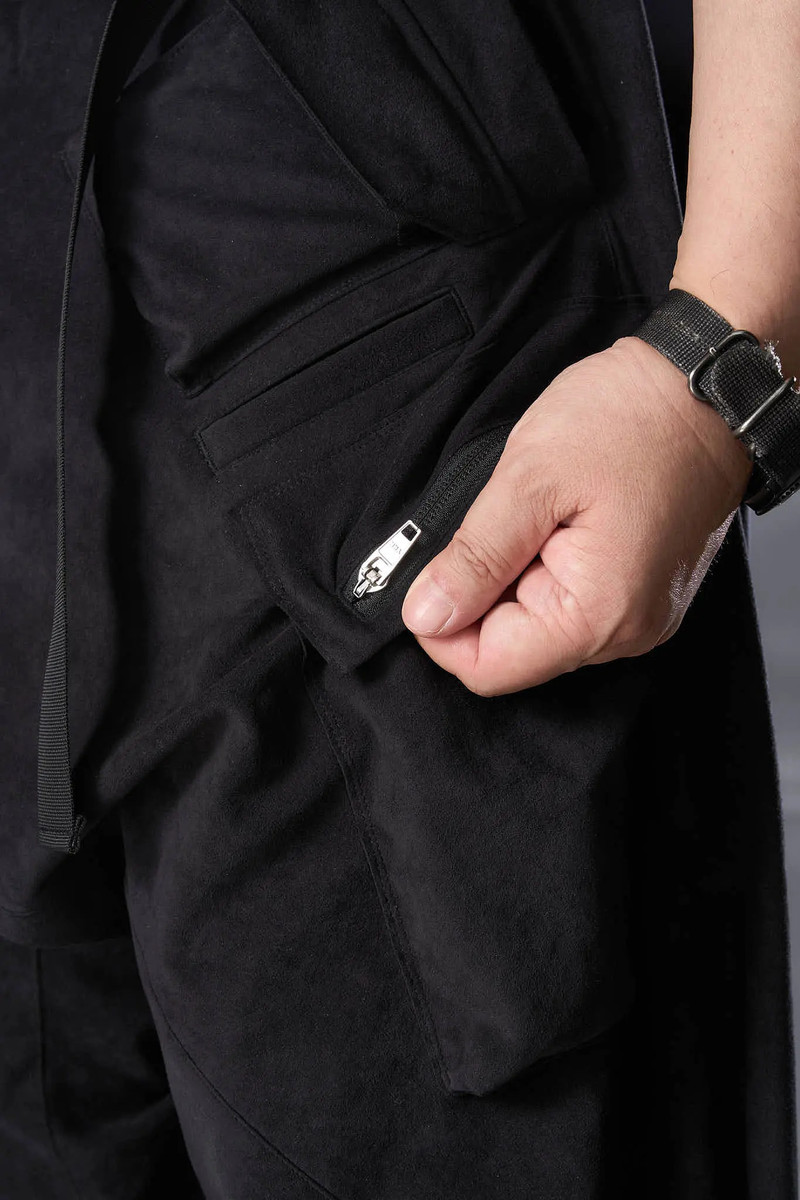 P30AL-TO Scrim Laced Ultra-Microfiber Drawcord Cargo Trouser 15