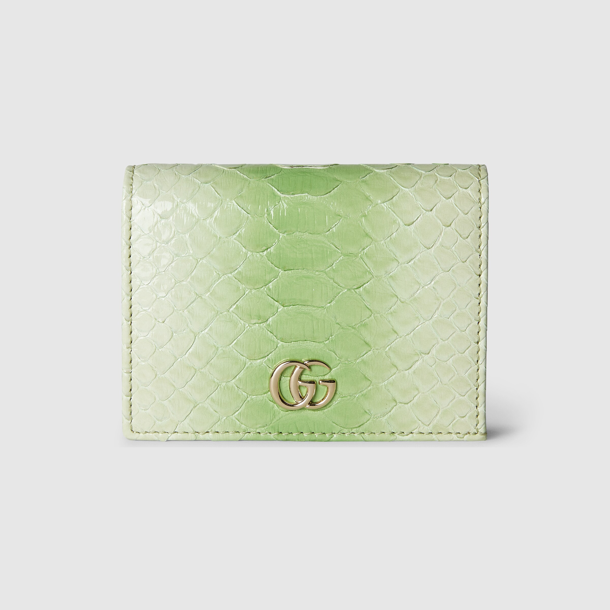 GG Marmont python card case wallet - 1