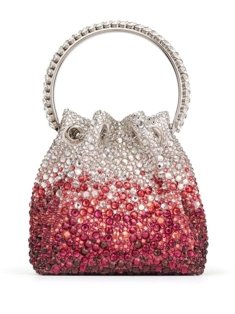 Bon Bon crystal-embellished bucket bag - 2