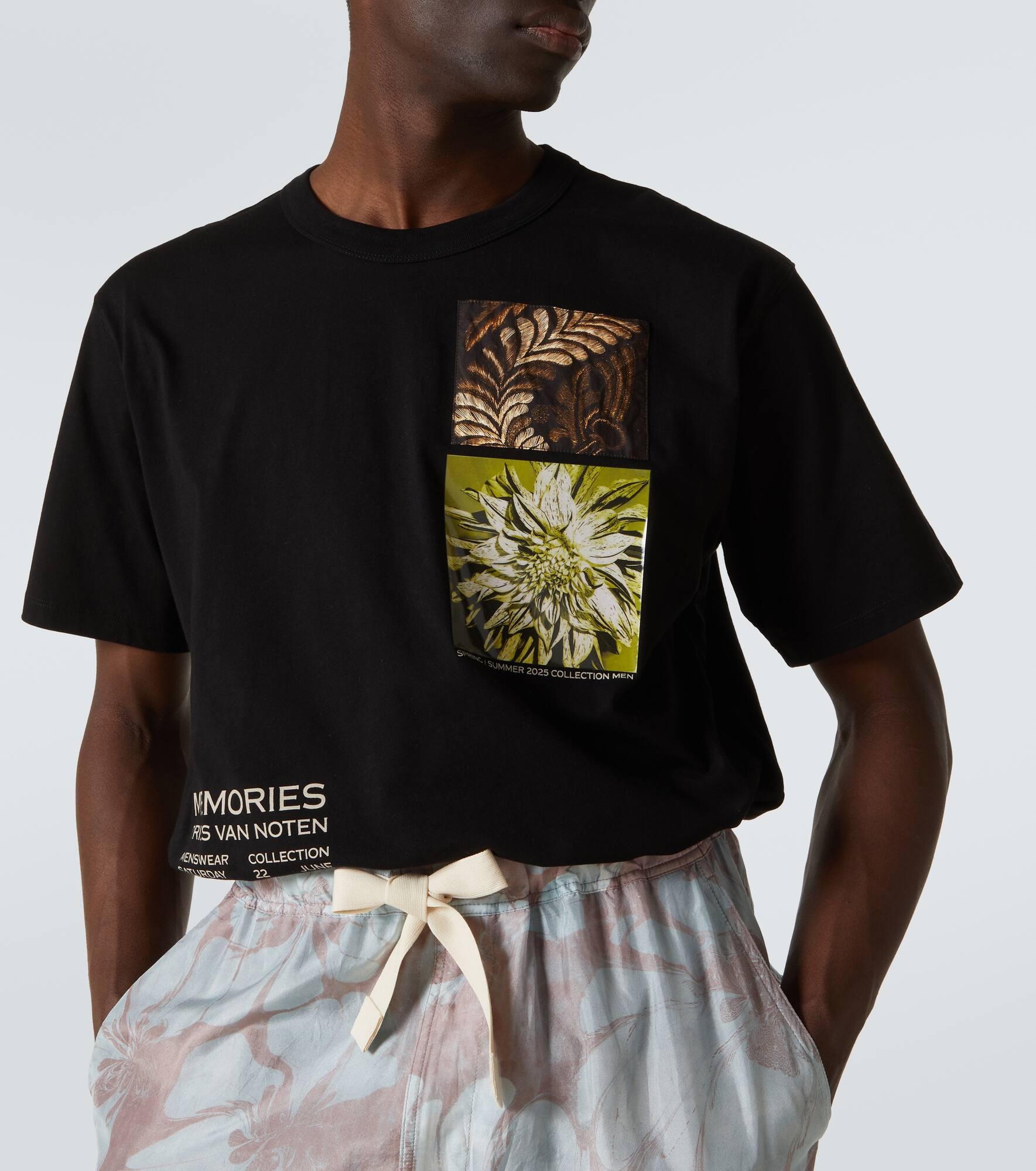 Printed cotton jersey T-shirt - 5